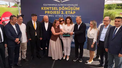 Tekirdağ’da dönüşüm hamlesi: Altınova’da modern ve güvenli bir gelecek yükseliyor