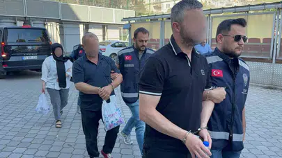 Samsun'da tefecilik ağına darbe: Evlerinden cephanelik ve borç defteri çıktı