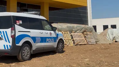 İnşaatta korkunç kaza: İskele koptu, genç işçi 6. kattan beton zemine çakıldı