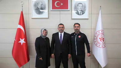 Minderin gururları Ankara’da ağırlandı: Yerlikaya’dan şampiyonlara tam destek