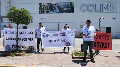 Colin’s mağazasında 34 günlük sessizlik bozuldu: İşçiler hakları için meydanlara indi