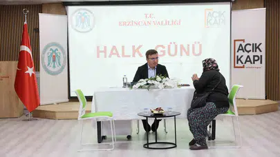 Erzincan’da kapılar ardına kadar açıldı: Vali Aydoğdu çözüm için bizzat sahada