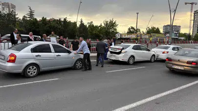 Kayseri'de zincirleme kaza: Alt geçit girişinde can pazarı