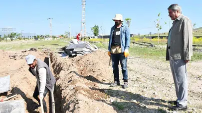 Patnos’ta hummalı çalışma: Başkan Taşkın sahadan mesajı verdi