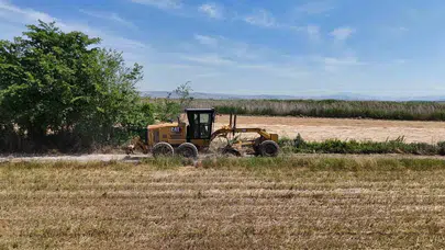 Altıeylül’de çiftçinin yolu açıldı: Üretim sahalarına ulaşım artık çok daha kolay