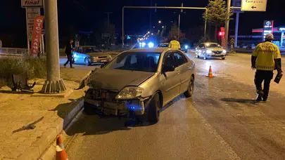 Elazığ’da trafik kabusu: Kavşakta feci çarpışma