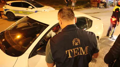 Kayseri’de gece operasyonu: Emniyet güçleri 72 noktada kuş uçurtmadı