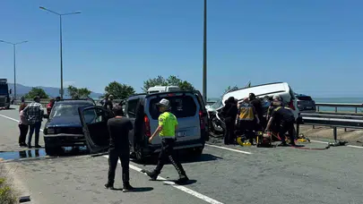 Rize’de Karadeniz Sahil Yolu’nda can pazarı: Ters yöne giren araç faciaya yol açtı