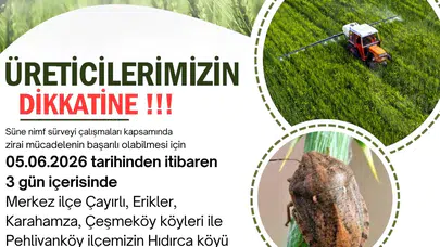 Çiftçinin gözü kulağı bu haberde: Hububat tarlalarında kritik alarm verildi