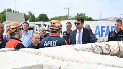 Uşak’ta afet bilinci mesaisi: Vali Kartal’dan kritik denetim