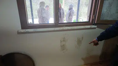 Giresun’da korku dolu anlar: Evlerin demirlerini söküp içeri giren ayılar için düğmeye basıldı