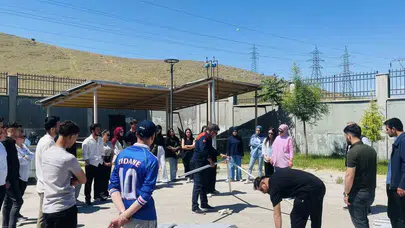 Geleceğin iş güvenliği uzmanları sahada: Elazığ’da afet bilinci eğitimi