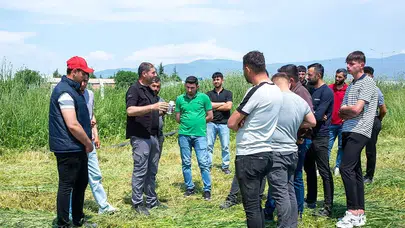 Tarlanın geleceği gençlerin ellerinde şekilleniyor: Amasya'da tarımda yeni dönem