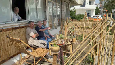Acil servisin stresini bambu atölyesinde atıyor: 27 yıllık sağlıkçının gizli yeteneği