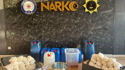 Beylikdüzü’nde zehir tacirlerine ağır darbe: Tonlarca uyuşturucu madde ele geçirildi