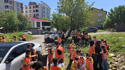 Bingöl’de temiz bir gelecek için kolları sıvadılar: Küçük çevrecilerden büyük ders