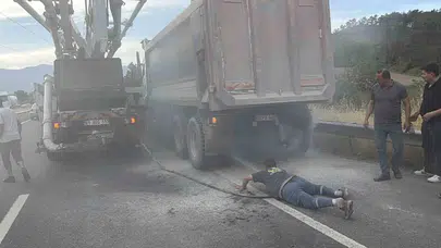 Düzce’de facianın eşiğinden dönüldü: Yoldan geçen meslektaşları hayat kurtardı