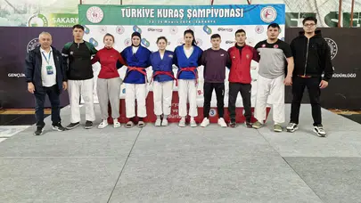 Kütahya'nın gururu Sakarya'dan yükseldi: Tatamide altın ve bronz zaferi