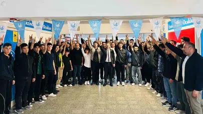 Tercan’da bayrak değişimi: Ülkü Ocakları’nın yeni ilçe başkanı belli oldu