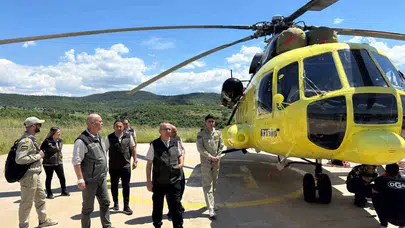 Yangın sezonu öncesi Kütahya’da alarm: Bölge Müdürü Karartı sahadaki hazırlıkları bizzat denetledi
