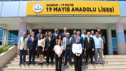 Samsun'da öğrencilere yeni durak: Okulun zemin katı artık bir yaşam merkezi