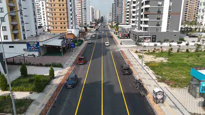 Mezitli’de sürücülerin yüzü güldü: Gazi Paşa Caddesi baştan aşağı yenilendi