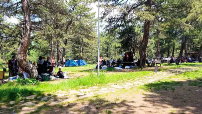 Şehrin stresinden kaçış noktası: Doğaseverlerin yeni rotası Küçükelmalı oldu