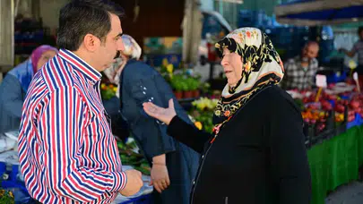 Makam koltuğunu sokağa taşıdı: Yıldırım’ın geleceğini hemşehrileriyle birlikte şekillendiriyor