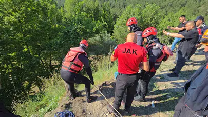 Karabük'te acı veda: 11 saatlik arayış sonrası cansız bedenine ulaşıldı