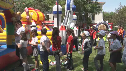 Saraçoğlu’nda çevre şenliği: Başkentli çocuklar doğa bilinciyle eğlenceye doydu