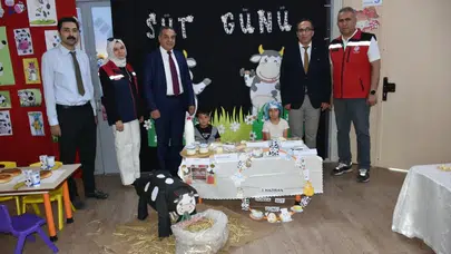 Süt içen nesiller daha güçlü büyüyecek: Aydın’da miniklere sağlıklı yaşam dersi