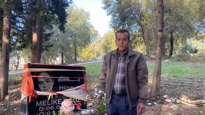 Kızının mezarına gözü gibi bakıyordu: Acılı baba evlat hasretine daha fazla dayanamadı
