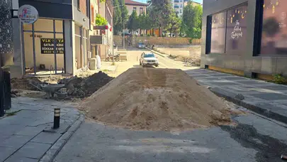 Bilecik’te inşaat krizi: İki sokağın trafiğe kapatılması esnafı isyan ettirdi