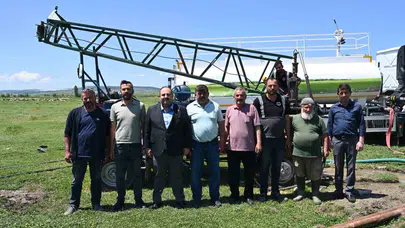 İnönü’de kuraklığa karşı yerel çözüm: Üreticinin su çilesi sona eriyor