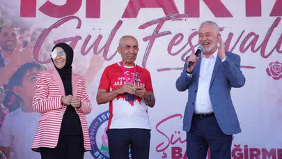 Isparta’da 32 kilometrelik dev meydan okuma: Demir Adam Ali Bıdı rotayı başarıyla bitirdi