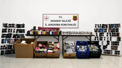 Aksaray’da dev operasyon: Milyonluk kaçak ürünler tek tek toplandı
