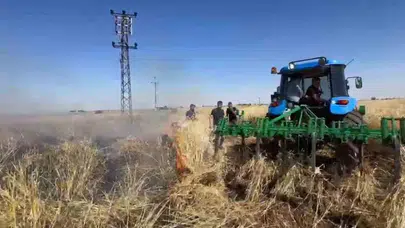 Bir yıllık emeği elektrik kıvılcımlarıyla yok oldu: Çiftçinin feryadı yürekleri dağladı