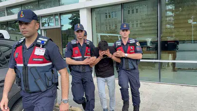 Samsun'da evden televizyon çalan hırsızın kaçışı kısa sürdü: Jandarma iz sürdü, adalete teslim etti