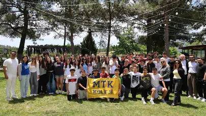 Sınav stresi gölgede kaldı: MTK Koleji öğrencileri Ula’da enerji depoladı