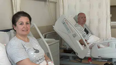 Aynı evde aynı sancıyı paylaştılar: Karı koca safra kesesi ameliyatında buluştu