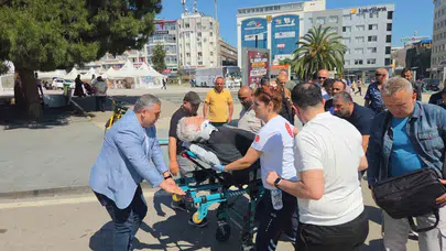 Samsun’da korku dolu anlar: Yaya geçidinde can pazarı