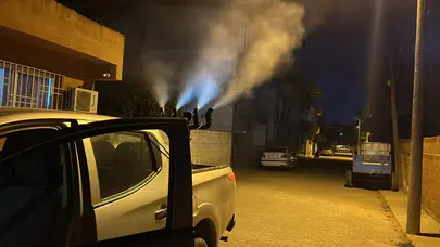 Germencik’te sivrisinek mesaisine gece vardiyası: Vatandaşın huzuru için düğmeye basıldı
