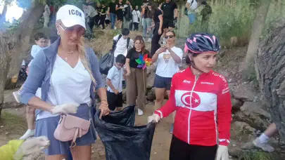 Tuğba Özay’dan çevre kirliliğine sert tepki: Çöp atana ağır para cezası gelsin