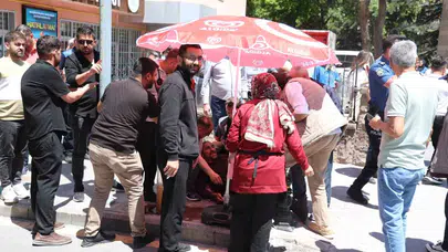 Cenaze konvoyunda dehşet anları: Yol verme tartışması kurşunların hedefi oldu