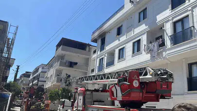 Darıca’da korku dolu anlar: Alevlerin arasında kalan hamile anne ve çocukları için nefes kesen kurtarma operasyonu