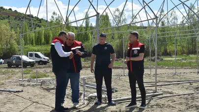 Bayburt’ta tarımın geleceği seralarda şekilleniyor: Eko Köy 2 projesinde sona doğru