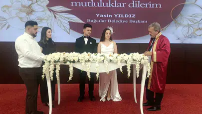 Unutulmaz bir evlilik yıl dönümü için takvimleri 06.06.2026’ya sabitlediler: Bağcılar’da nikah maratonu