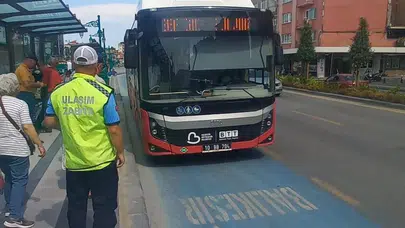 Balıkesir'de toplu taşımaya sıkı denetim: Klimalar çalışmıyorsa ceza kapıda