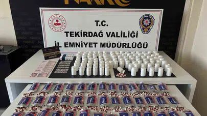 Tekirdağ’da zehir şebekesine ağır darbe: Sokakları zehirleyen 3 kişi cezaevinde