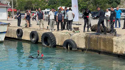 Amasra’nın mavi sularında gizli tehlike: Dalgıçlar deniz dibini adeta çöplükten arındırdı